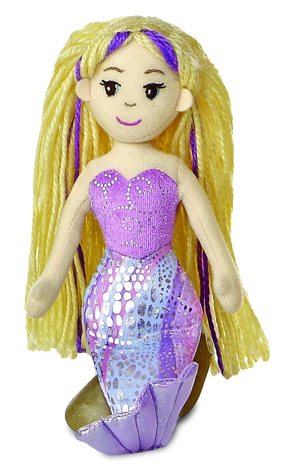 aurora world 33044 sea sparkles 美人鱼 serena 毛绒玩具(10 英寸)